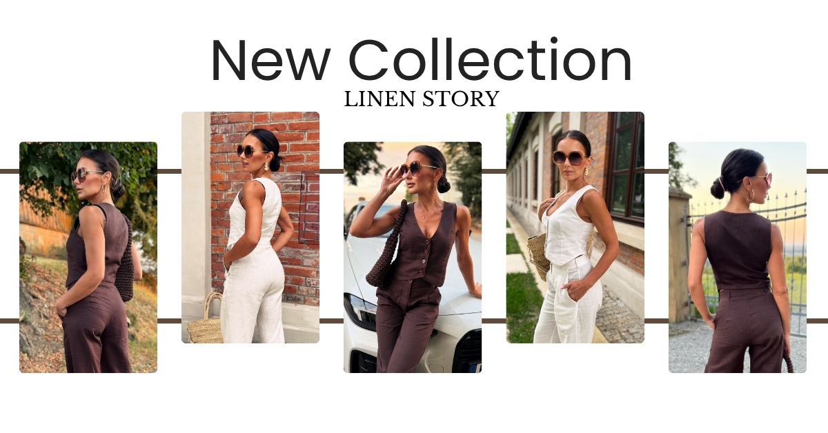 Linen Story - POURELLE's new natural linen collection