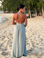 Sunset Breeze dress - extinguished blue