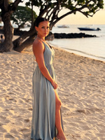 Sunset Breeze dress - extinguished blue