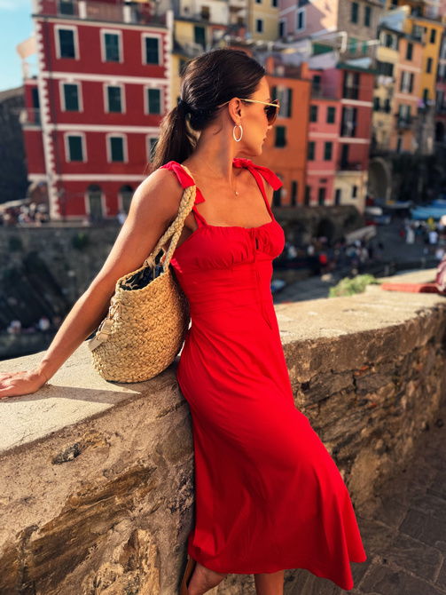 Red Rose Dress